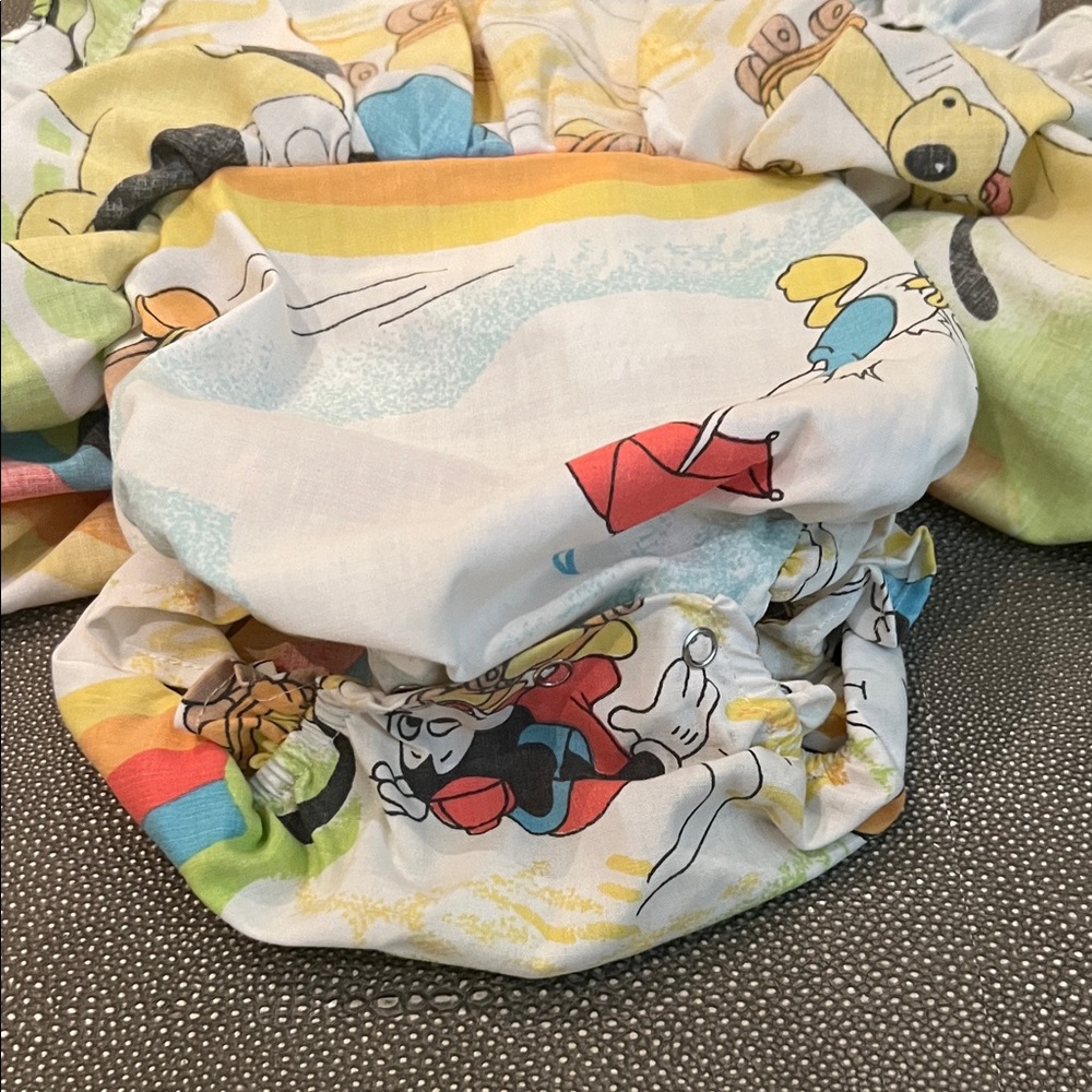 Colorful Mickey Mouse Kids Dress - Picture 4 of 4